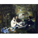 РЕПРОДУКЦИИ НА КАРТИНИ Закуска на тревата (1863)